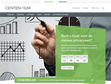 Tablet Screenshot of centennium.nl